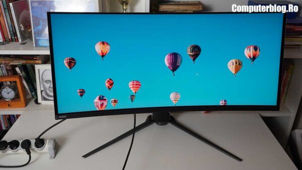 Monitorul MSI MPG 341CQPX QD-OLED: Imagini spectaculoase pentru gaming rapid