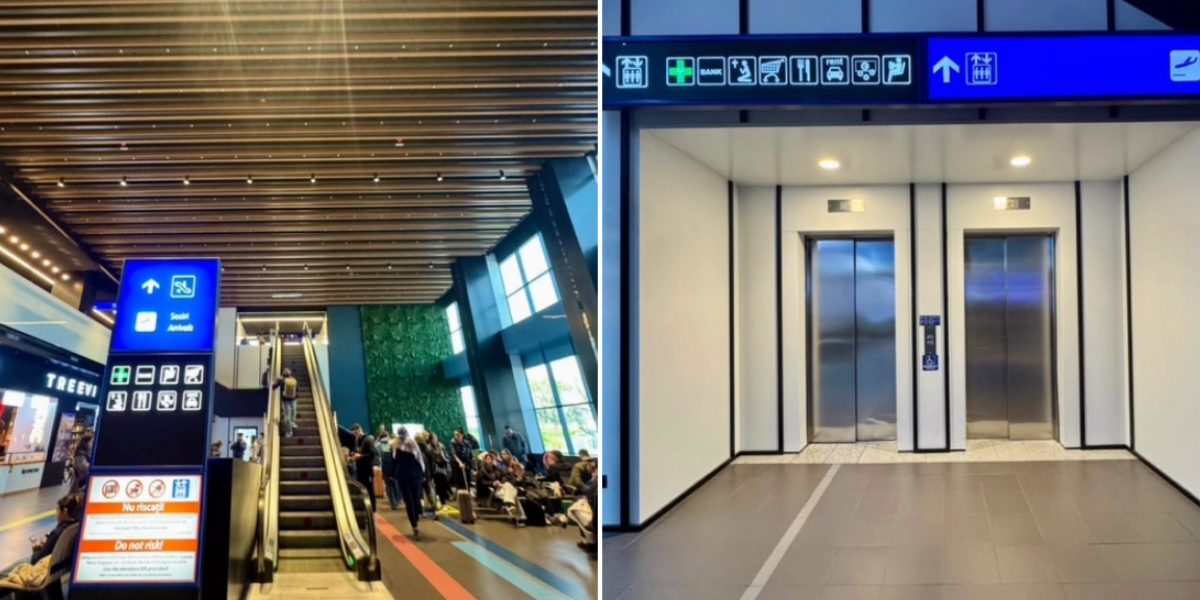 Modernizări masive la Otopeni: Lifturi, scări rulante și trotuare, schimbate