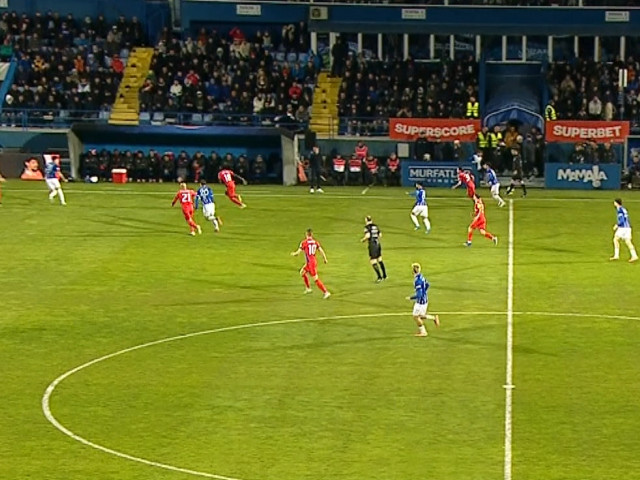 Farul – FCSB: 1-1! Joao Paulo, GOL de senzație din afara careului pentru egalare