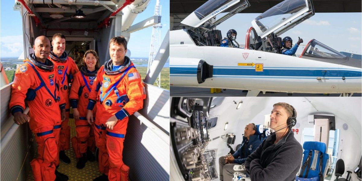 Astronauții NASA Reid Wiseman, Victor Glover, Christina Koch și astronautul canadian Jeremy Hansen s-au antrenat încă din iunie 2023 pentru o misiune de 10 zile spre Lună, planificată pentru anul viitor