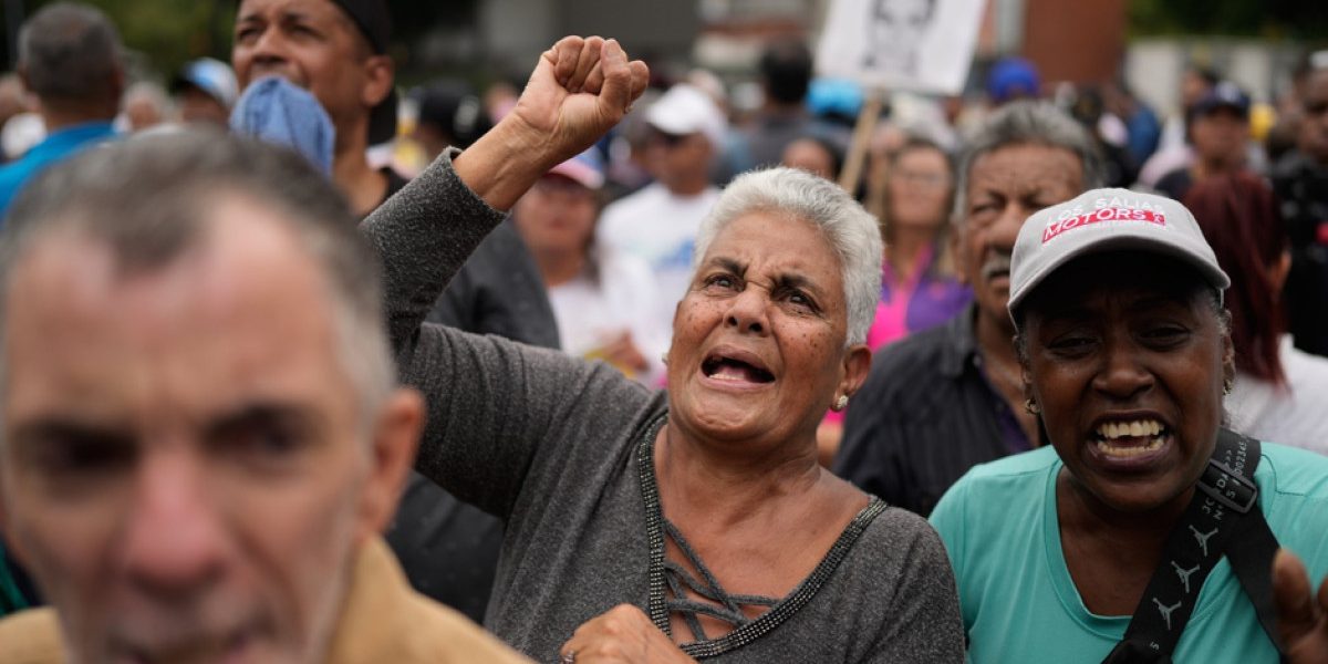 Manifestație în Venezuela: Mulțumiri pentru „aer”, dar se cere MAI MULT