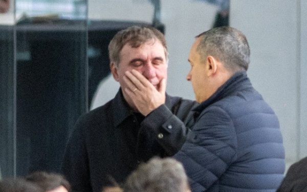 Gică Hagi a fost miercuri seară la Arena Națională, pentru a-l susține pe Mircea Lucescu