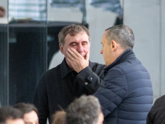 Gică Hagi a fost miercuri seară la Arena Națională, pentru a-l susține pe Mircea Lucescu