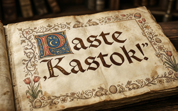Hristos a Înviat, în zeci de limbi: Unde se spune „Paste Kastok”?