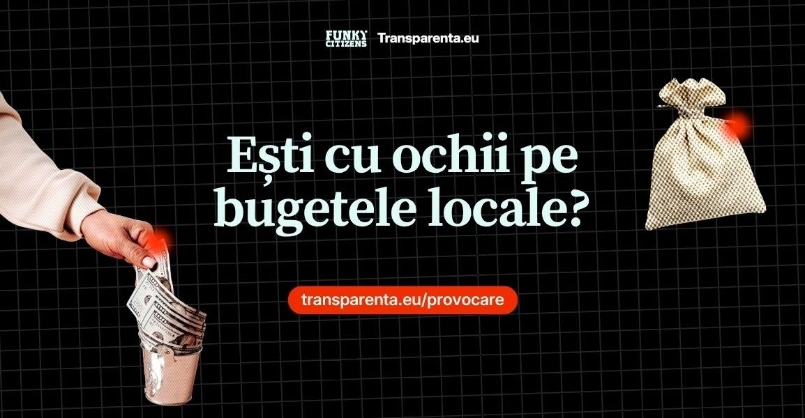 Funky Citizens, „Cu ochii pe bugetele locale 2026”: Proiect de monitorizare