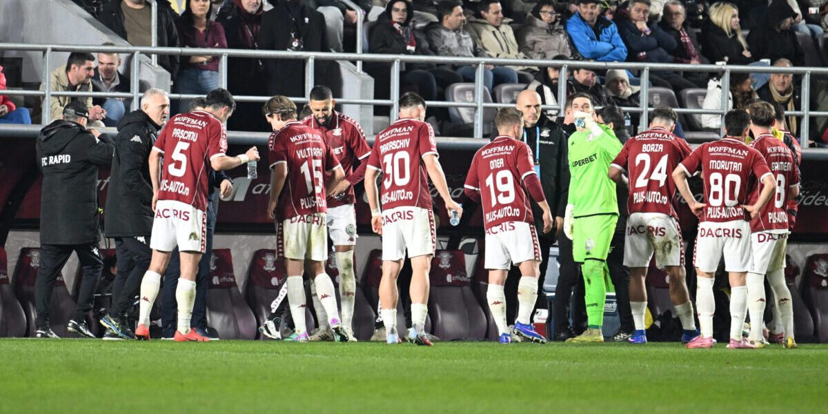 Operat de urgență, starul Rapidului are susținerea clubului