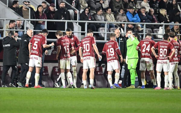 Operat de urgență, starul Rapidului are susținerea clubului