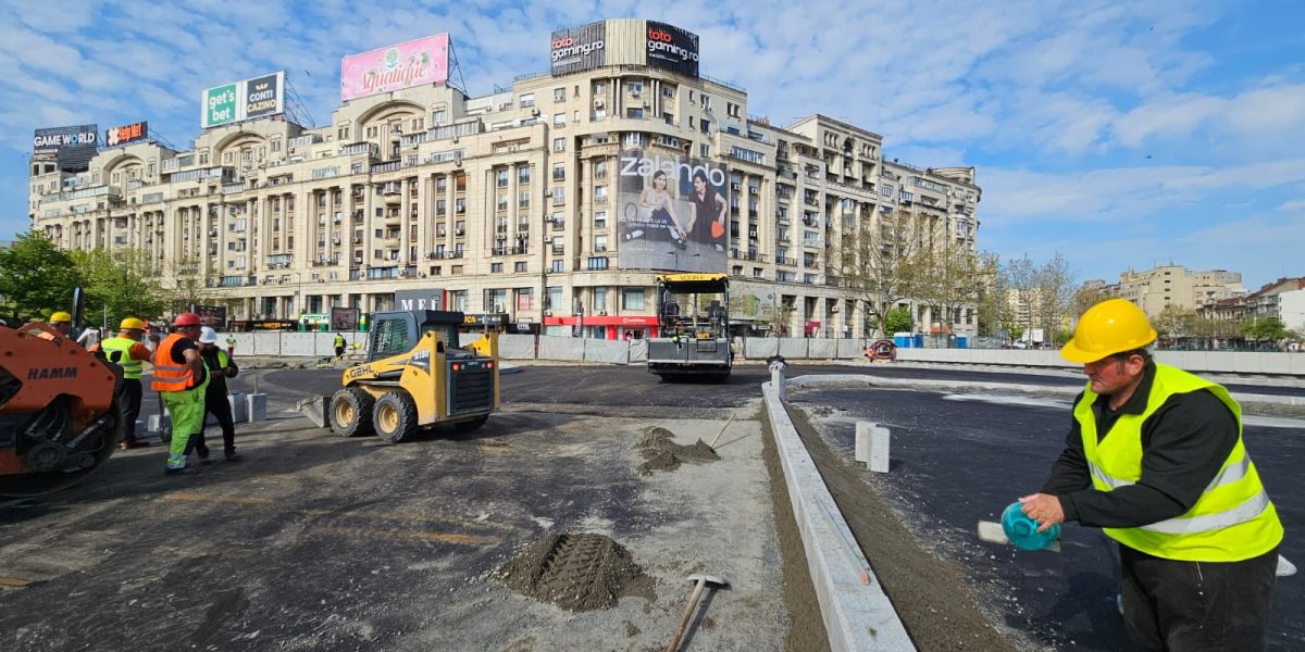 Lucrările de la Unirii, pe final: Zona Hanului lui Manuc, readusă la viață