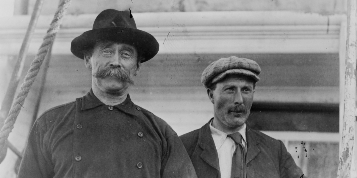 Robert Peary, militar american and explorator faimos, a intrat în istorie ca fiind cel mai adesea creditat pentru primul discurs al unui om care a atins Polul Nord