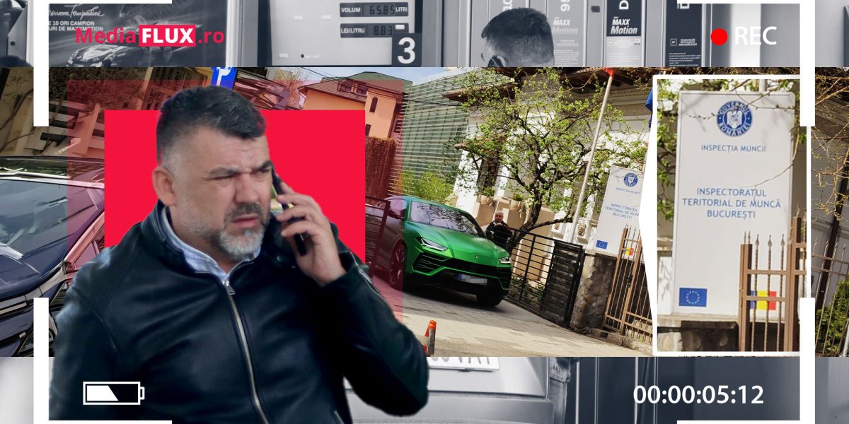 Grojdea, șeful ITM București, vine la muncă cu Lamborghini de 300.000 euro FOTO/VIDEO