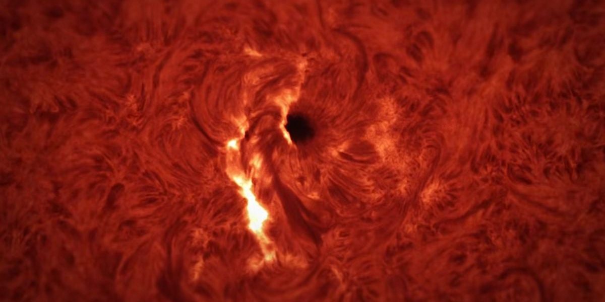 Sunetul sângeros al unei erupții solare: Șocantă „simfonie” cosmică