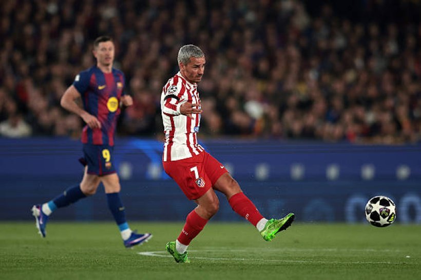 Antoine Griezmann, atacantul de la Atletico Madrid, a temperat entuziasmul după victoria echipei sale cu 2-0 în fața Barcelonei, în prima manșă a sferturilor de finală ale Ligii Campionilor