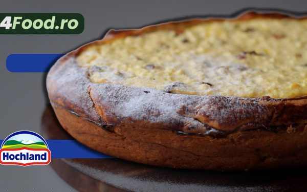 Dulce tradiție: Plăcintă cu brânză de vaci, aluat dospit și savoare cremoasă!