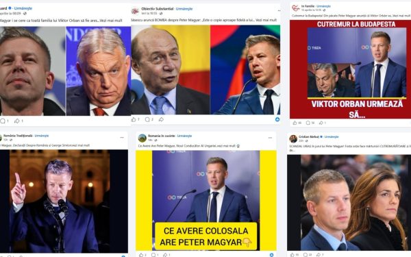 Rețea de fake-uri anti-Iran și pro-ruse, pe filiera Peter Magyar. Românii, ținta rușilor