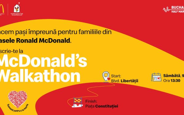 McDonald’s lansează o cursă caritabilă pentru copiii internați în spital