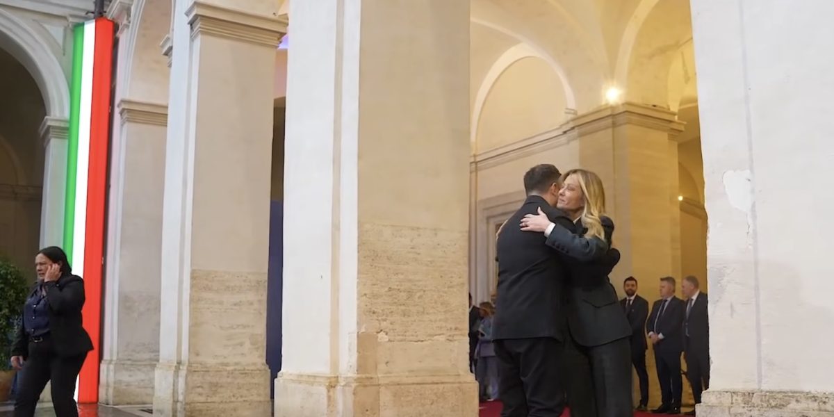 Zelenski, la întâlnire cu Meloni: Italia, alegere clară pentru Ucraina, din start