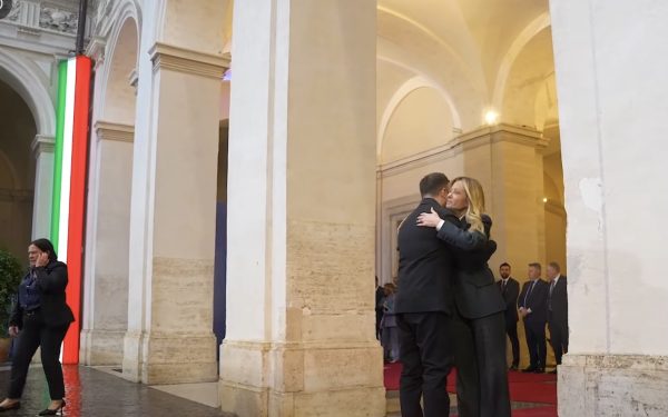 Zelenski, la întâlnire cu Meloni: Italia, alegere clară pentru Ucraina, din start