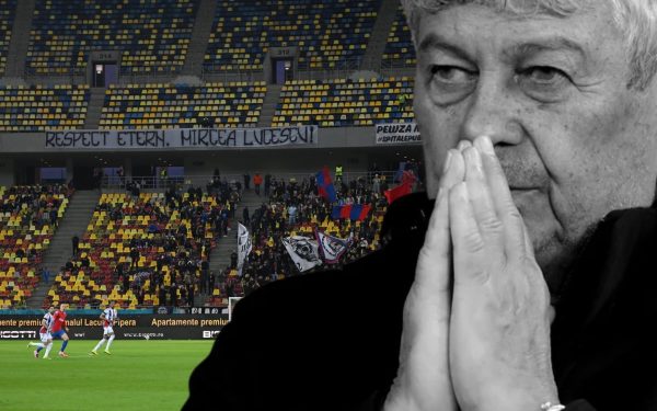 Mesajul Peluzei Nord FCSB pentru Mircea Lucescu pe Arena Națională: Gest emoționant
