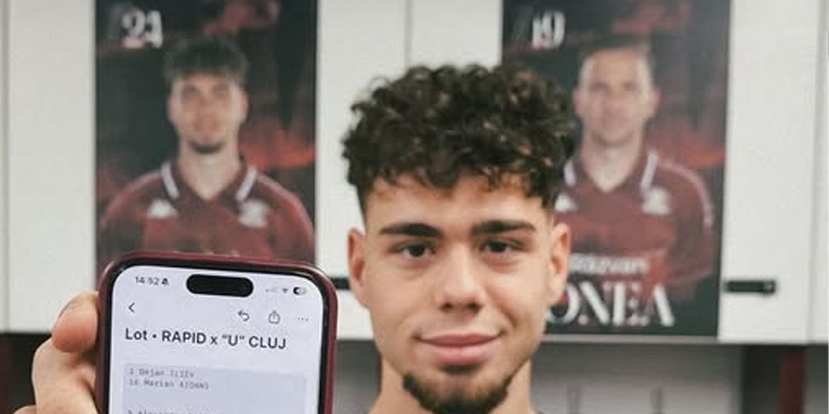 Rapidul a anunțat lotul pentru meciul cu Universitatea Cluj într-un mod inedit, atrăgând atenția fanilor și a publicului interesat de meciul din etapa a treia a play-off-ului Ligii 1
