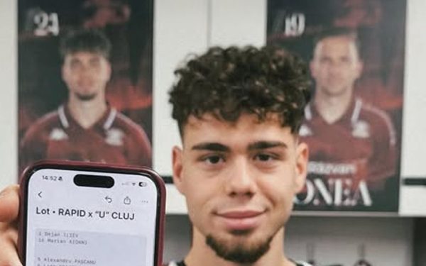 Rapidul a anunțat lotul pentru meciul cu Universitatea Cluj într-un mod inedit, atrăgând atenția fanilor și a publicului interesat de meciul din etapa a treia a play-off-ului Ligii 1