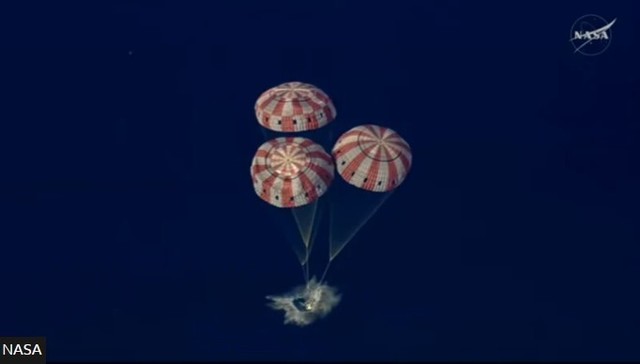 Orion, capsula spre Lună, a amerizat! Artemis II, misiune istorică încheiată