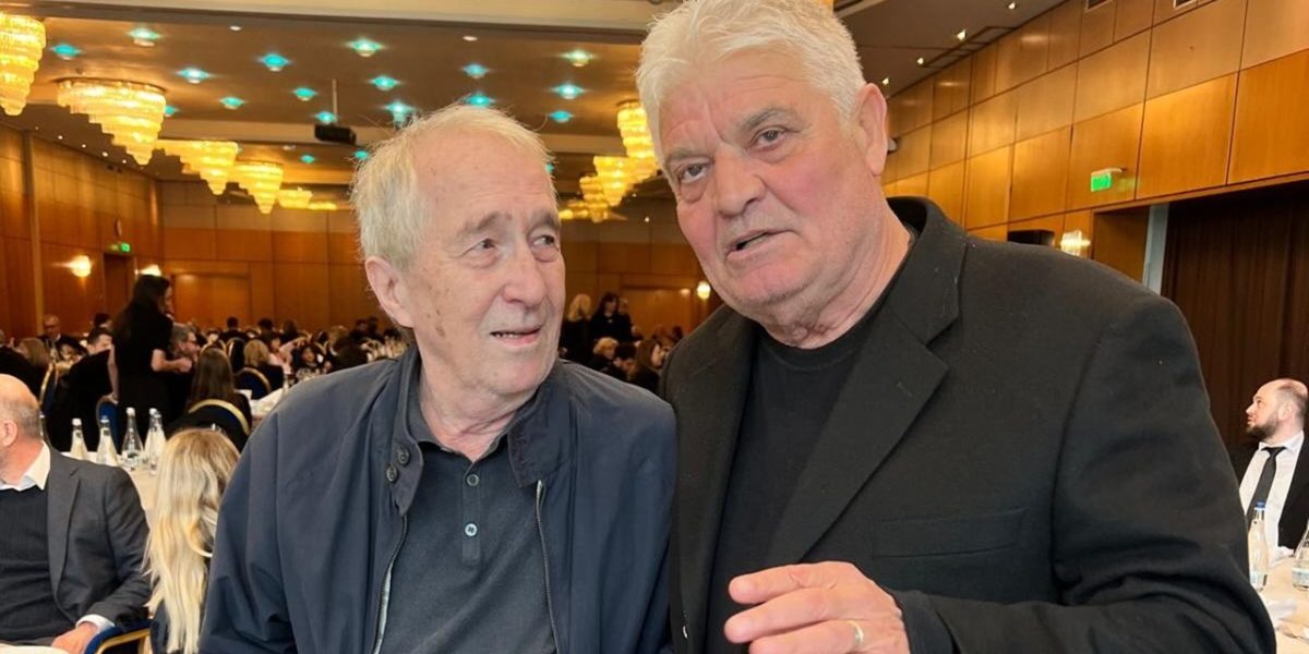 Apariție neașteptată: Valentin Ceaușescu, la parastasul lui Mircea Lucescu