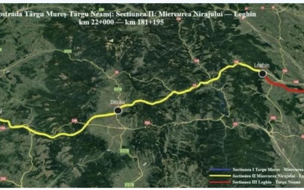 A8 avansează: Licitație istorică pentru tronsonul Miercurea Nirajului-Sărățen