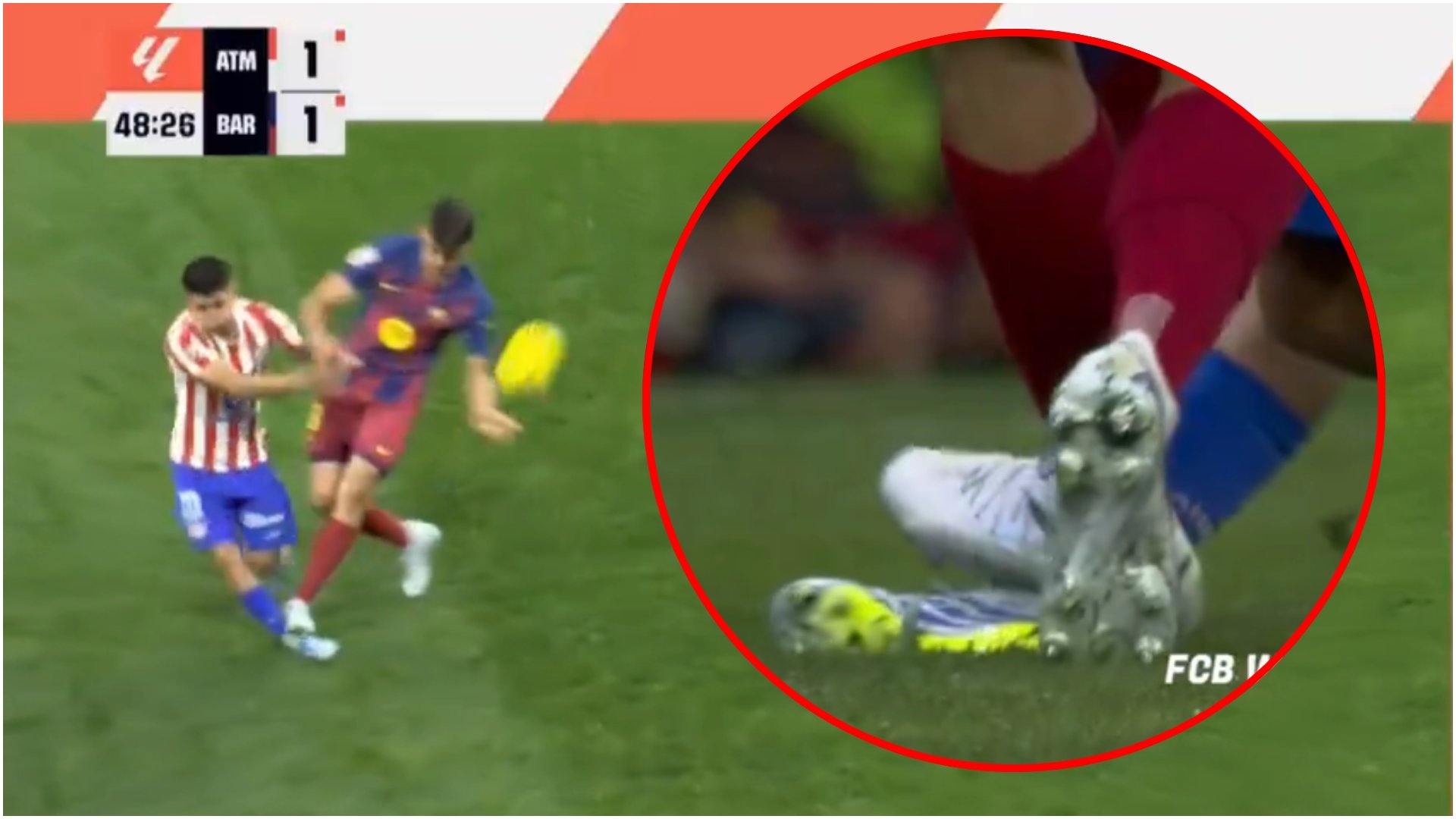 Arbitrul Mateo Busquets Ferrer a fost centrul atenției în partida dintre Atletico Madrid și FC Barcelona, disputată pe stadionul Metropolitano, după o decizie controversată în repriza a doua