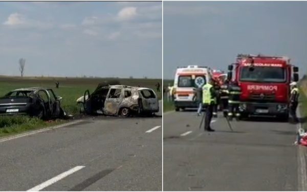 Tragedie în Timiș: O femeie a murit după ce mașina sa a explodat