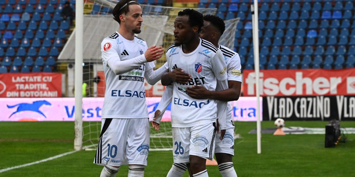 Botoșani – Metaloglobus 3-1: Mitrov, pe lista marcatorilor, în Superliga!