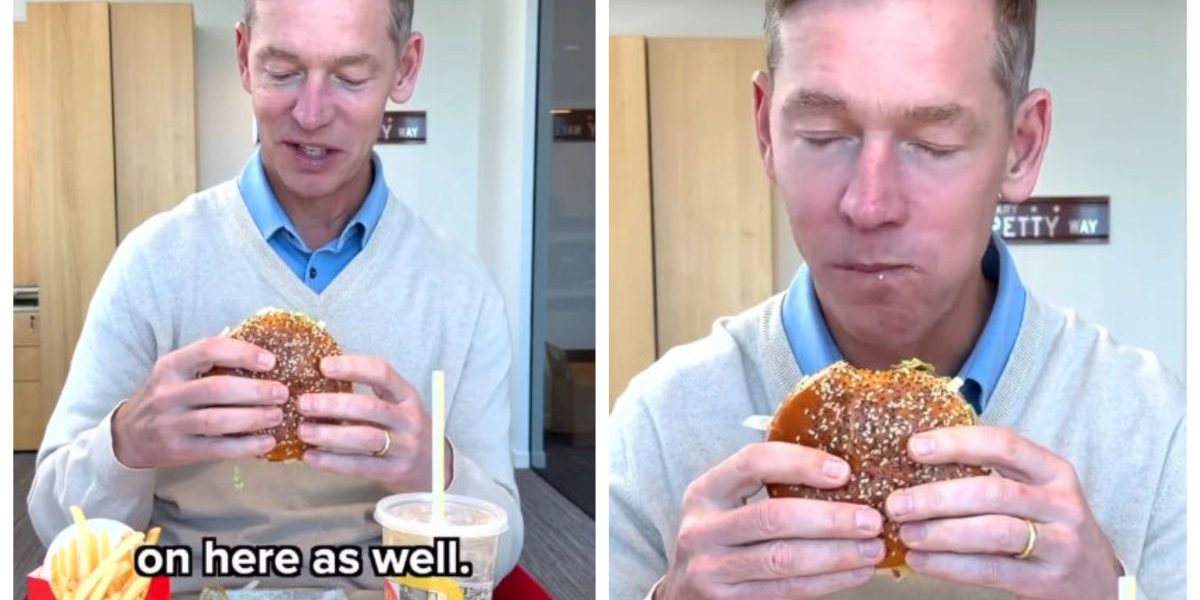 Șeful McDonald’s, criticat dur: N-a mâncat mai nimic din burger!