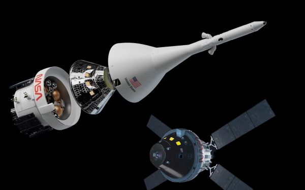 Capsula Orion, noul etalon al tehnologiei spațiale, a fost proiectată pentru a acomoda patru astronauți într-un spațiu de circa 9,3 metri cubi, echivalentul a două minivanuri