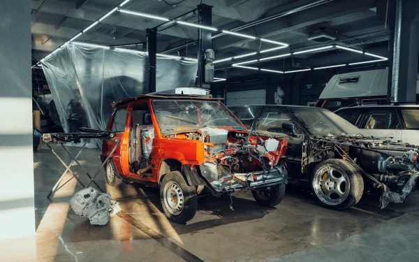 Mașini distruse: 58% din parcul auto din România, avarii grave la 1,3% dintre ele