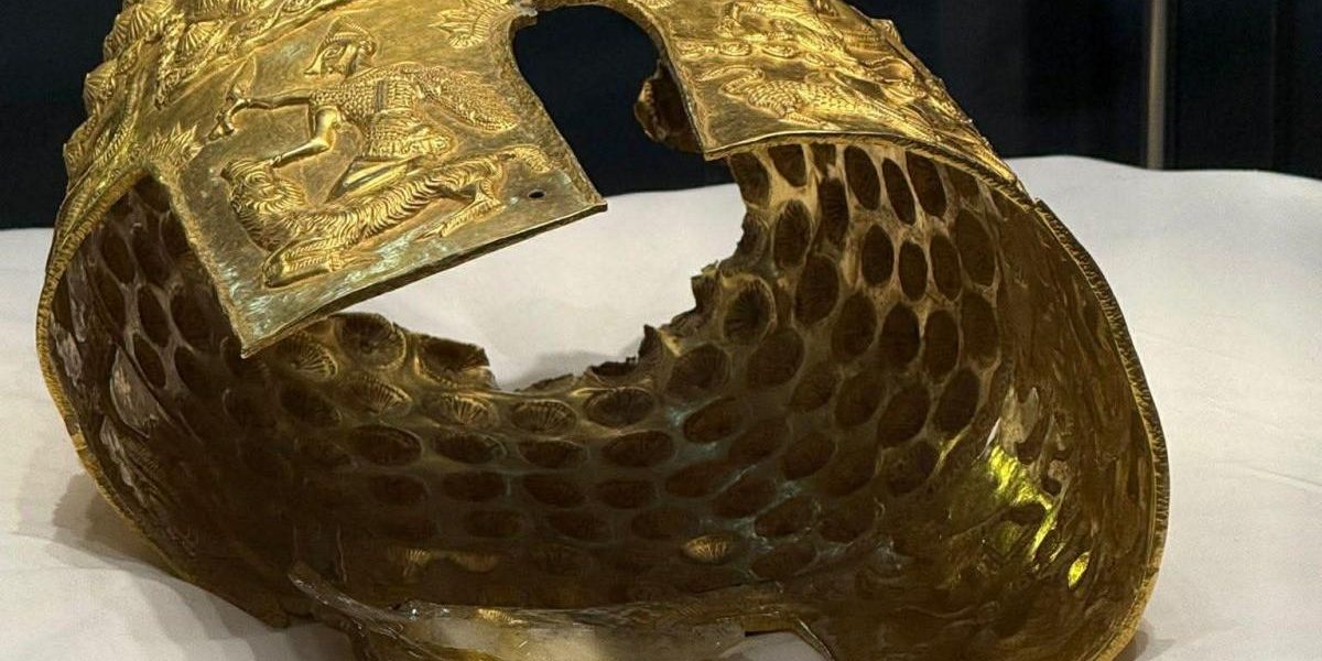 Coiful dacic, avariat în Olanda. Directorul Muzeului de Istorie: Restaurare urgentă