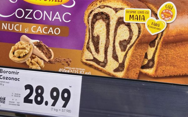 Cozonac Kaufland, secretul etichetei: Ce ingrediente ascunde