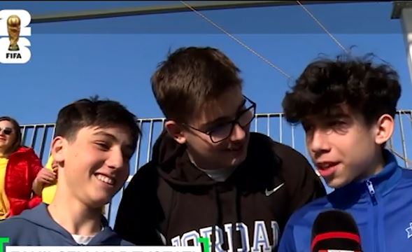 Gest IMPRESIONANT al fanilor pentru tricolore la meciul cu Cipru