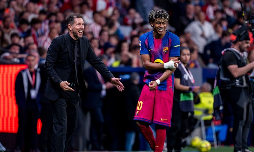 Atletico Madrid a coborât pe locul patru în clasamentul La Liga, după o înfrângere categorică, scor 1-2, pe teren propriu, în partida disputată împotriva FC Barcelona