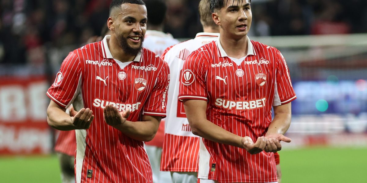 Dinamo învinge „U” Cluj: 2-1 și urcă în clasament în Superligă