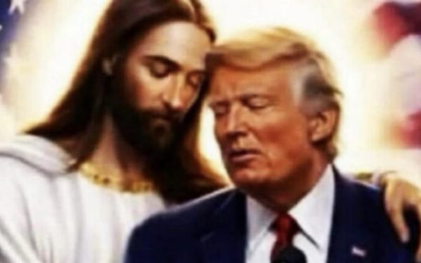 Trump, imagine inedită: îmbrățișează-l pe Isus. Ce spune fostul președinte SUA