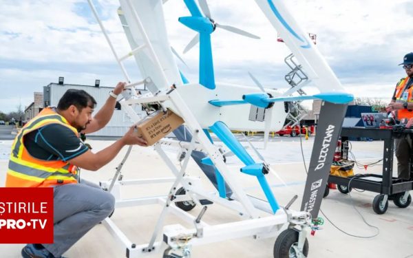Revoltă online: Amazon, acuzat că sparge colete cu dronele IA