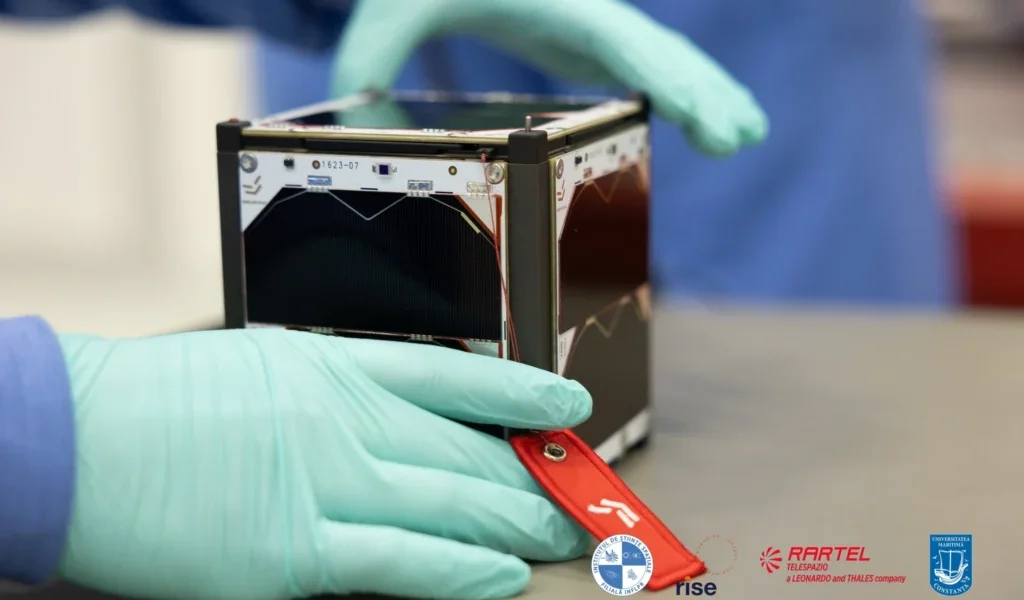 Emisar, „poștașul” spațial al României, funcționează: Satelitul lansat de SpaceX