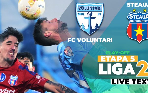 Voluntari – Steaua, meci dramatic: Nemec înscrie, portarul scapă mingea! Ilfov are nevoie de victorie