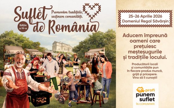 Mai amplă ediție Suflet de România la Săvârșin: Spectacol pe Domeniul Regal!