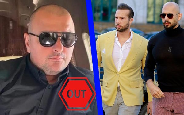 Frații Tate, dați afară de fostul polițist care le asigura paza, acuzat de furt!