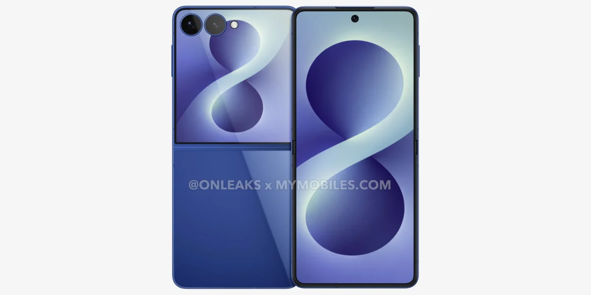 Galaxy Z Flip 8: Randări PRELIMINARE. Design FAMILIAR, dar mai SUBȚIRE