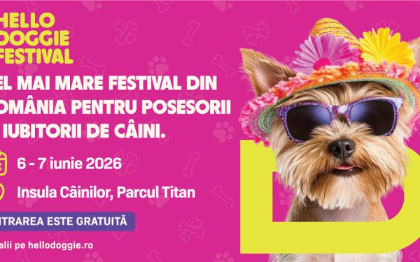Hello Doggie Festival revine în Parcul București în iunie