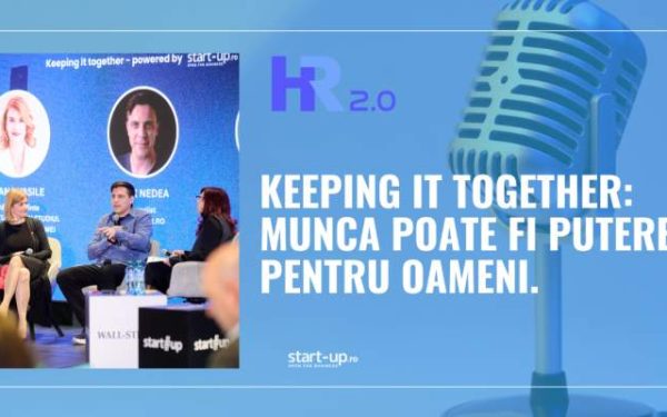Munca: Putere pentru oameni? Alex Nedea și Diana Vasile dezbat la HR 2.0