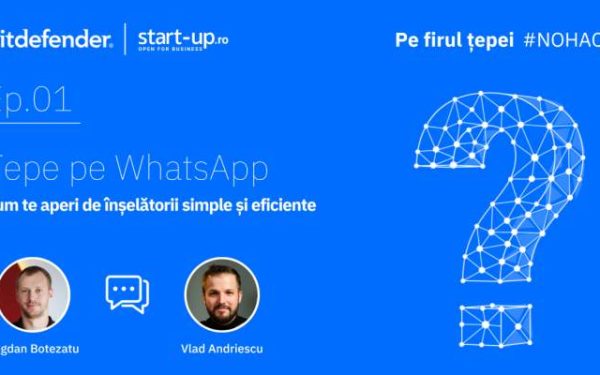 Țepele pe WhatsApp: Cum poți evita să fii victima escrocilor online