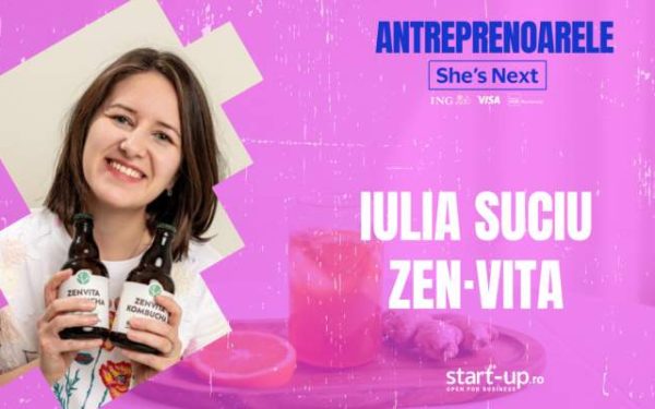 Iulia Suciu (ZEN-VITA): Start-up-ul, balans între „bine” și „suficient”