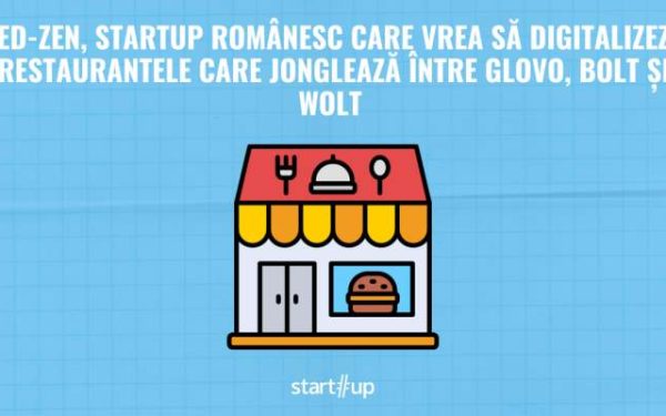 ZED-ZEN, startup-ul românesc care digitalizează restaurantele cu livrare (Glovo, Bolt, Wolt)
